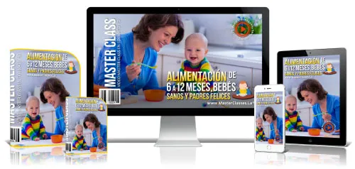 ALIMENTACIÓN DE 6 A 12 MESES PARA BEBÉS SANOS Y PADRES FELICES